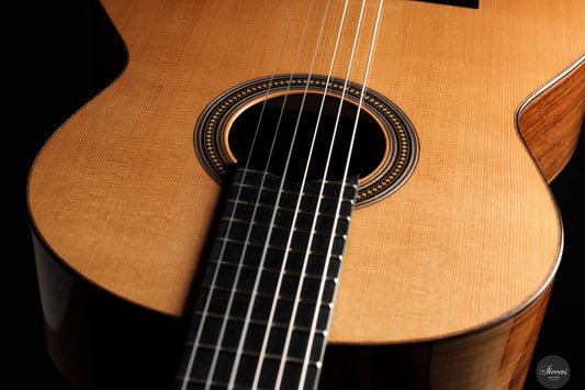 Francois Regis Leonard - 2024 No. 95 Cedar / Indian Rosewood Lattice 64 cm img-2