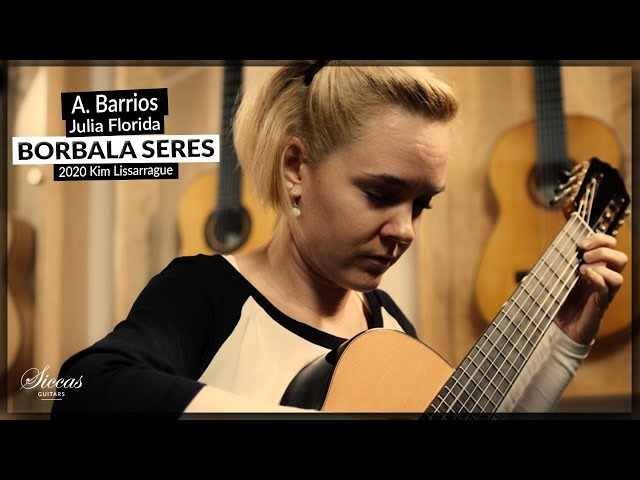 Borbala Seres plays Julia Florida by Agustin Barrios Mangore on a 2020 Kim Lissarrague