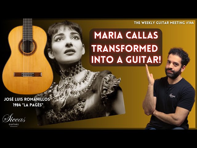 This Guitar Has Maria Callas' Voice! WGM #144 - Romanillos, Wagner, Woodfield, Ray, Hannabach