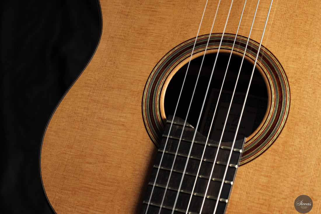 Siccas Luthiers - Craftsman Series by Stephen Eden - Lattice - Front view