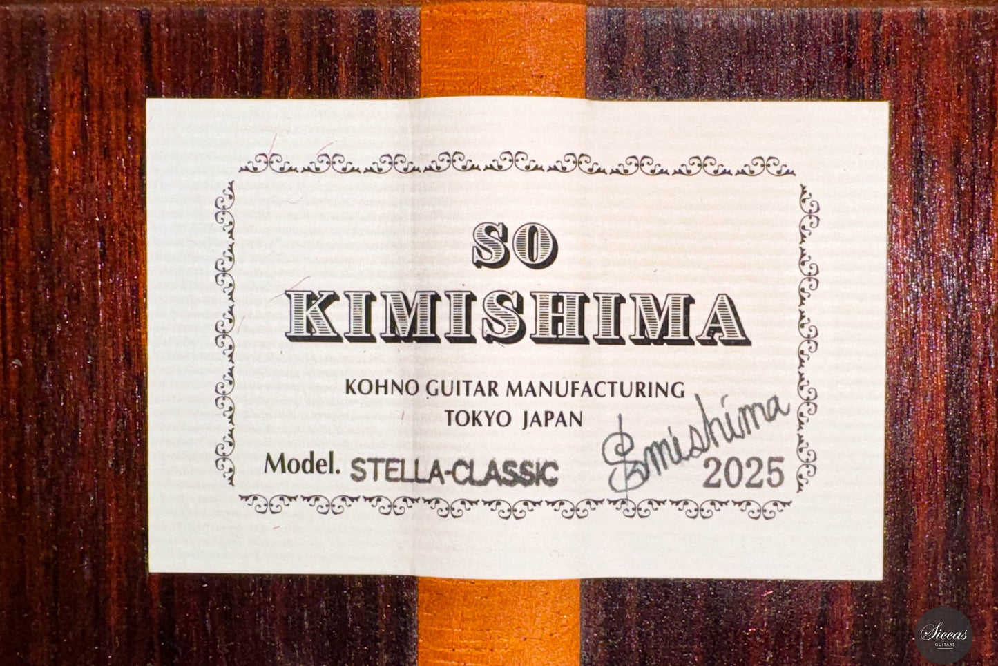 So Kimishima - 2025 - Stella Classic Spruce
